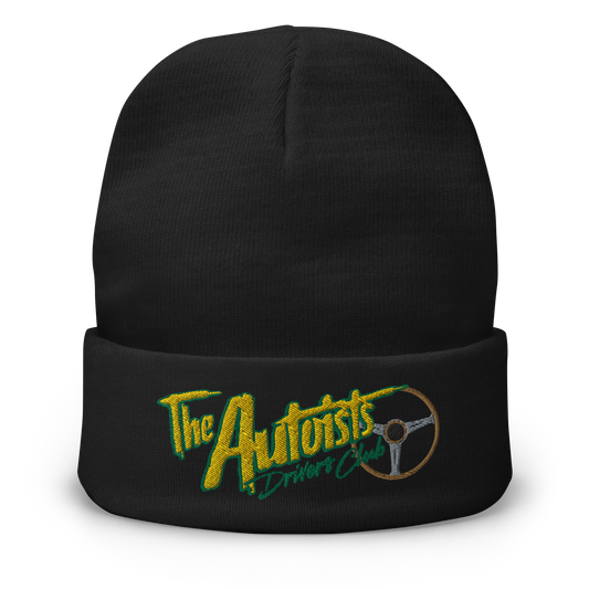 The Autoists Drivers Club Embroidered Beanie