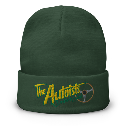 The Autoists Drivers Club Embroidered Beanie