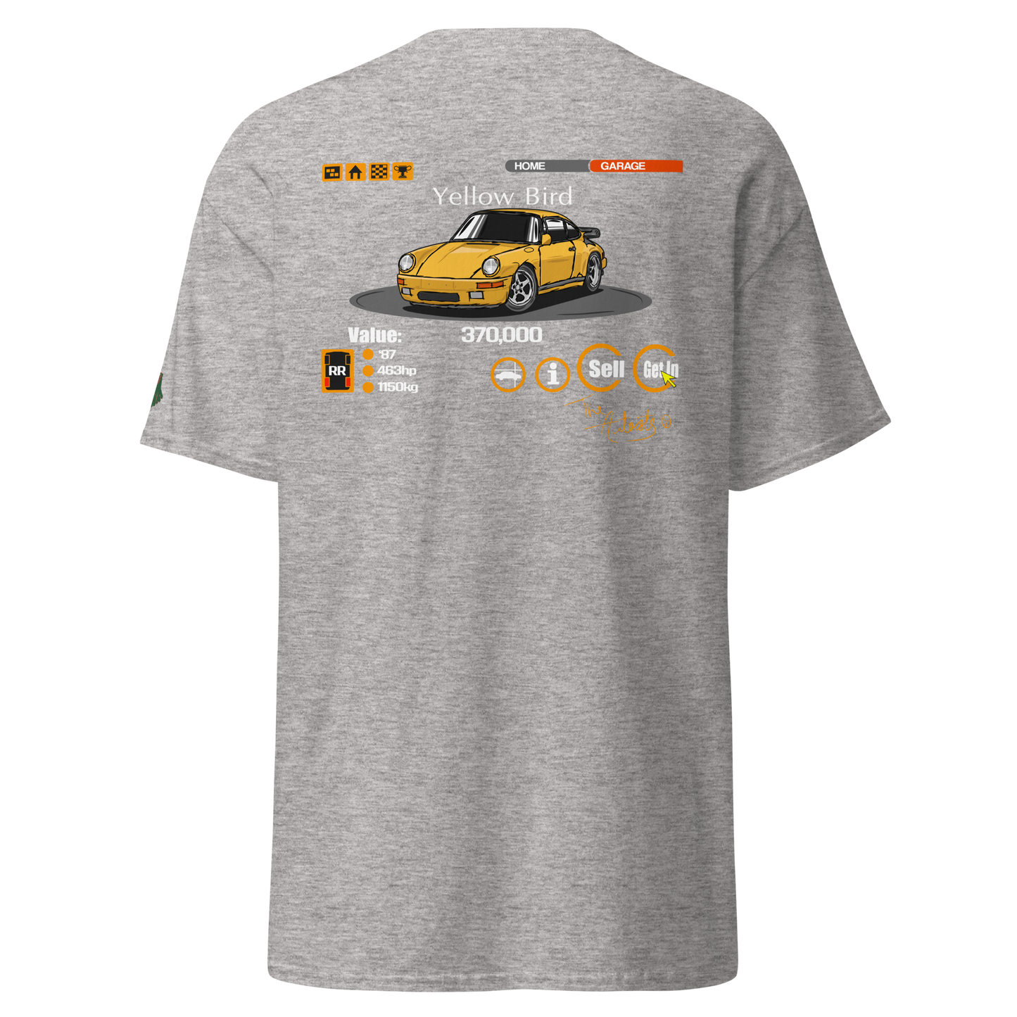 RUF "Yellow Bird" x Gran Turismo Tshirt